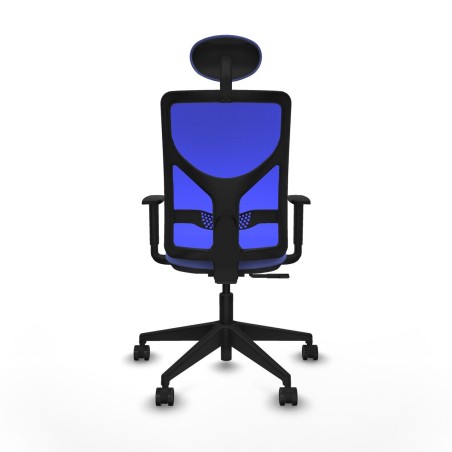 Office Chair with Headrest Motilla Piqueras y Crespo 1D066N1 Light Blu