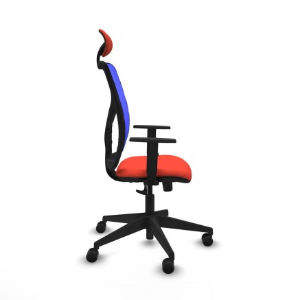 Chaise de Bureau avec Appui-tête Motilla Piqueras y Crespo 1D066N1 Or 2