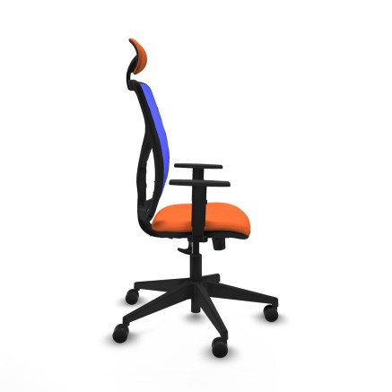 Chaise de Bureau avec Appui-tête Motilla Piqueras y Crespo 1D066N1 Or 2