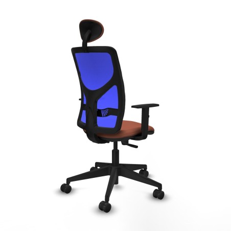 Chaise de Bureau avec Appui-tête Motilla Piqueras y Crespo 1D066N1 Bl
