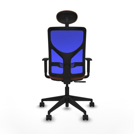 Chaise de Bureau avec Appui-tête Motilla Piqueras y Crespo 1D066N1 Bl