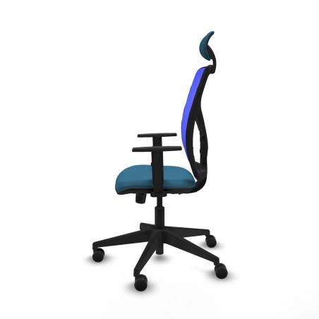 Sedia Ufficio con Poggiatesta Motilla Piqueras y Crespo 1D066N1 Azzurr