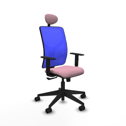 Sedia Ufficio con Poggiatesta Motilla Piqueras y Crespo 1D066N1 Rosa