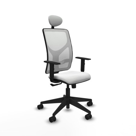 Chaise de Bureau avec Appui-tête Motilla Piqueras y Crespo 1D066N1 Bl