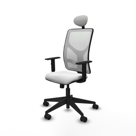 Chaise de Bureau avec Appui-tête Motilla Piqueras y Crespo 1D066N1 Bl