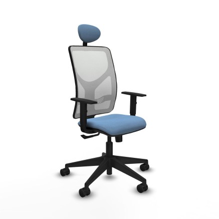 Sedia Ufficio con Poggiatesta Motilla Piqueras y Crespo 1D066N1 Blu ci