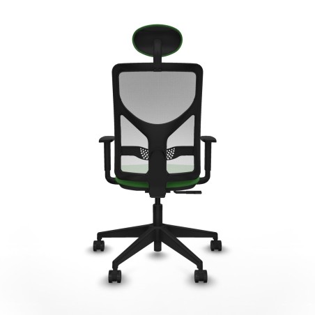 Sedia Ufficio con Poggiatesta Motilla Piqueras y Crespo 1D066N1 Verde