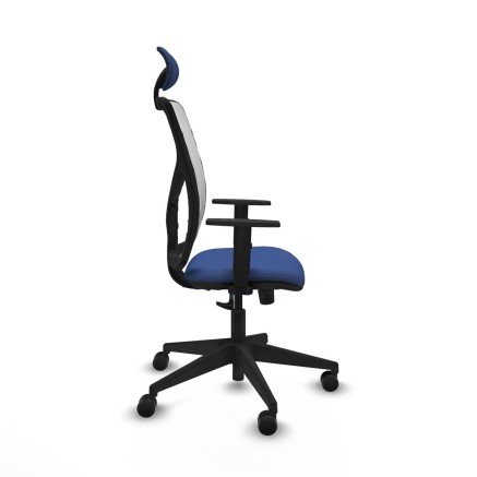 Chaise de Bureau avec Appui-tête Motilla Piqueras y Crespo 1D066N1 Bl 2