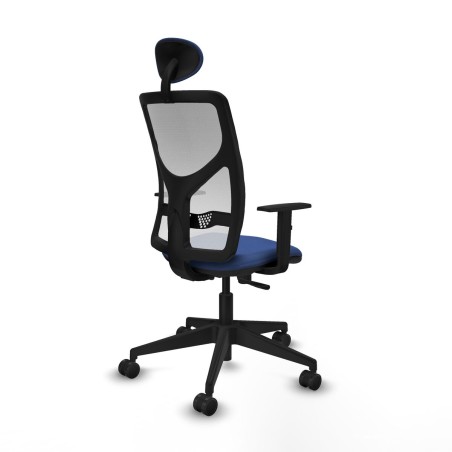 Sedia Ufficio con Poggiatesta Motilla Piqueras y Crespo 1D066N1 Blu Ma