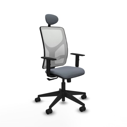 Office Chair with Headrest Motilla Piqueras y Crespo 1D066N1 Grey