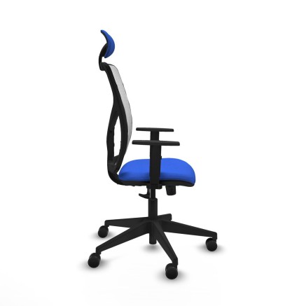 Office Chair with Headrest Motilla Piqueras y Crespo 1D066N1 Blue 2