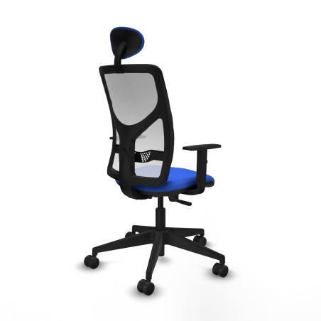 Bürostuhl mit Kopfstütze Motilla Piqueras y Crespo 1D066N1 Blau