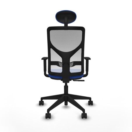 Chaise de Bureau avec Appui-tête Motilla Piqueras y Crespo 1D066N1 Bl