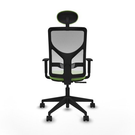 Office Chair with Headrest Motilla Piqueras y Crespo 1D066N1 Pistachio