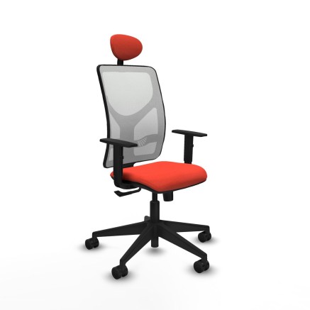 Chaise de Bureau avec Appui-tête Motilla Piqueras y Crespo 1D066N1 Or