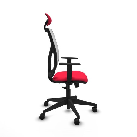 Sedia Ufficio con Poggiatesta Motilla Piqueras y Crespo 1D066N1 Rosso