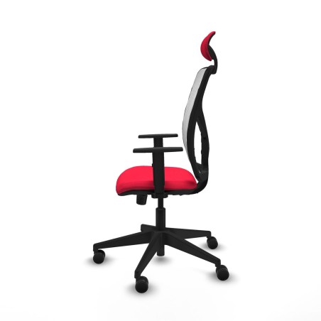 Sedia Ufficio con Poggiatesta Motilla Piqueras y Crespo 1D066N1 Rosso