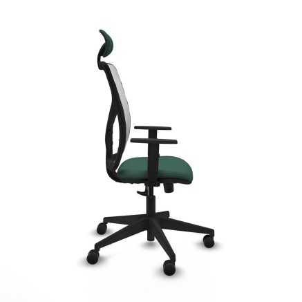 Office Chair with Headrest Motilla Piqueras y Crespo 1D066N1 Green 2