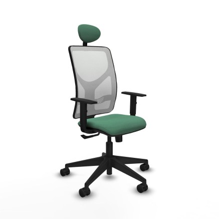 Office Chair with Headrest Motilla Piqueras y Crespo 1D066N1 Emerald G
