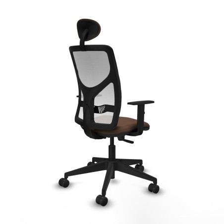 Office Chair with Headrest Motilla Piqueras y Crespo 1D066N1 White Dar