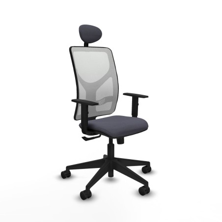 Sedia Ufficio con Poggiatesta Motilla Piqueras y Crespo 1D066N1 Grigio