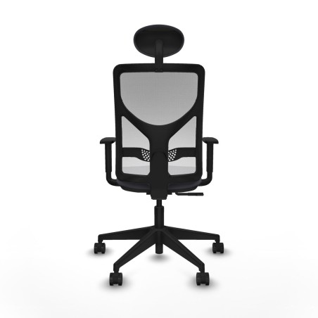 Bürostuhl mit Kopfstütze Motilla Piqueras y Crespo 1D066N1 Dunkelgra