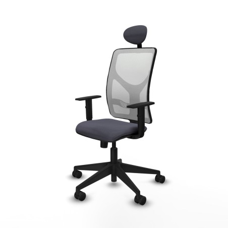 Sedia Ufficio con Poggiatesta Motilla Piqueras y Crespo 1D066N1 Grigio