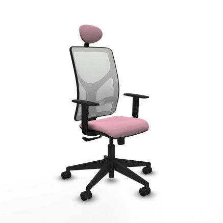 Sedia Ufficio con Poggiatesta Motilla Piqueras y Crespo 1D066N1 Rosa