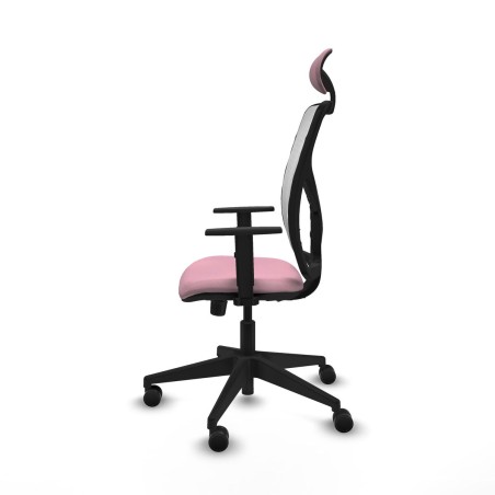 Sedia Ufficio con Poggiatesta Motilla Piqueras y Crespo 1D066N1 Rosa