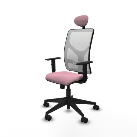 Sedia Ufficio con Poggiatesta Motilla Piqueras y Crespo 1D066N1 Rosa