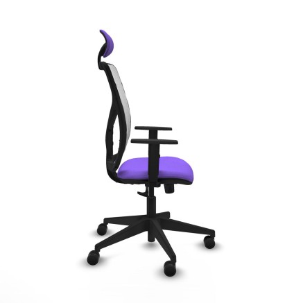 Office Chair with Headrest Motilla Piqueras y Crespo 1D066N1 Lilac 2