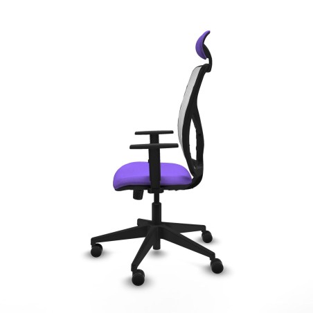 Office Chair with Headrest Motilla Piqueras y Crespo 1D066N1 Lilac