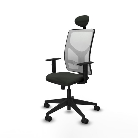 Chaise de Bureau Piqueras y Crespo 1D066N1 Noir
