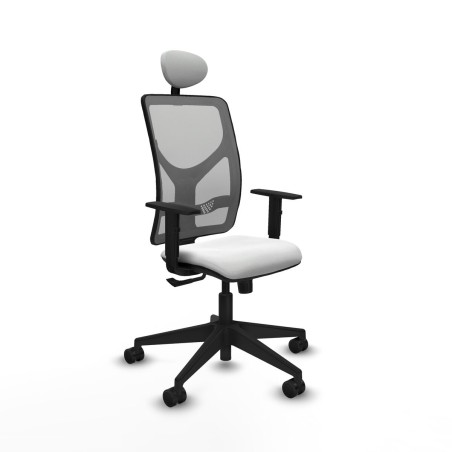 Sedia Ufficio con Poggiatesta Motilla Piqueras y Crespo 1D066N1 Bianco