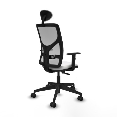 Sedia Ufficio con Poggiatesta Motilla Piqueras y Crespo 1D066N1 Bianco