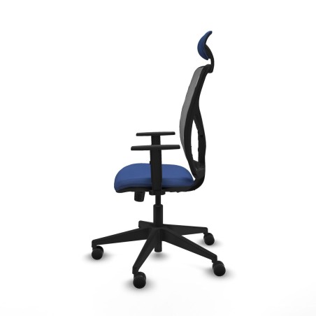 Chaise de Bureau avec Appui-tête Motilla Piqueras y Crespo 1D066N1 Bl
