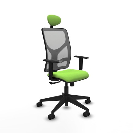 Office Chair with Headrest Motilla Piqueras y Crespo 1D066N1 Pistachio
