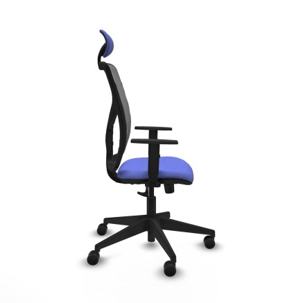 Bürostuhl mit Kopfstütze Motilla Piqueras y Crespo 1D066N1 Hellblau 2