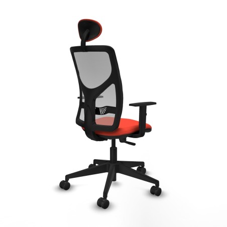 Chaise de Bureau avec Appui-tête Motilla Piqueras y Crespo 1D066N1 Or