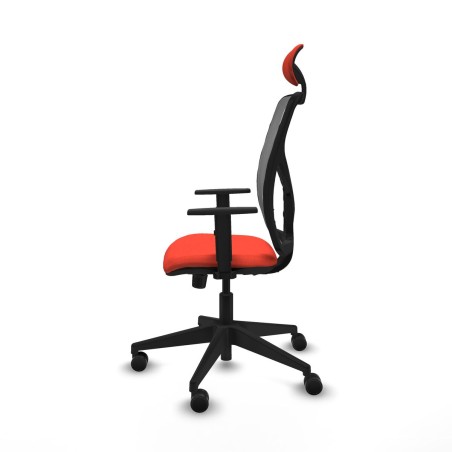 Office Chair with Headrest Motilla Piqueras y Crespo 1D066N1 Dark Oran