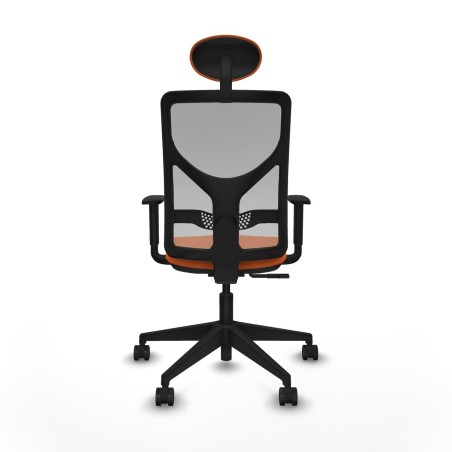 Chaise de Bureau avec Appui-tête Motilla Piqueras y Crespo 1D066N1 Or