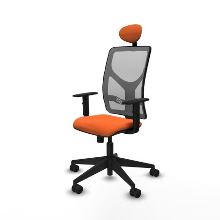 Chaise de Bureau avec Appui-tête Motilla Piqueras y Crespo 1D066N1 Or