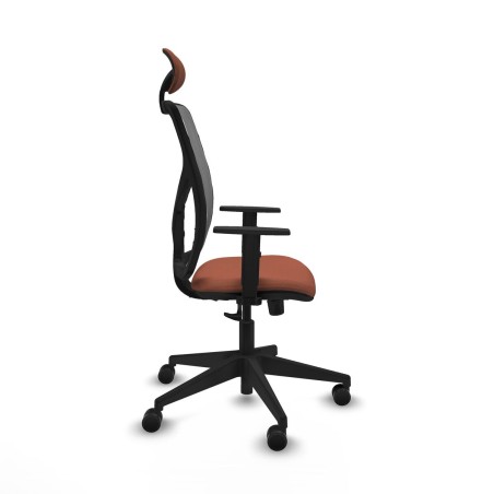 Office Chair with Headrest Motilla Piqueras y Crespo 1D066N1 Brown Gre
