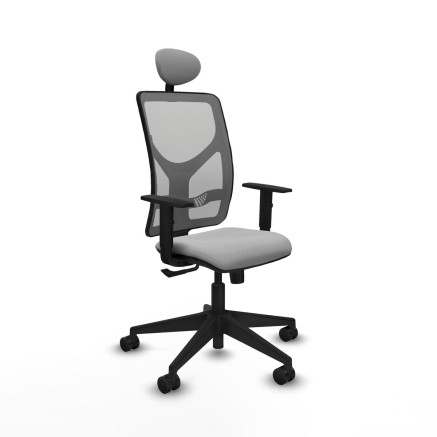 Office Chair with Headrest Motilla Piqueras y Crespo 1D066N1 Light gre