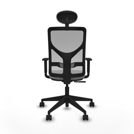 Sedia Ufficio con Poggiatesta Motilla Piqueras y Crespo 1D066N1 Grigio