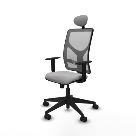 Sedia Ufficio con Poggiatesta Motilla Piqueras y Crespo 1D066N1 Grigio