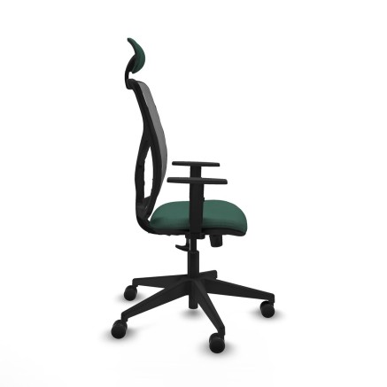 Office Chair with Headrest Motilla Piqueras y Crespo 1D066N1 Green 2
