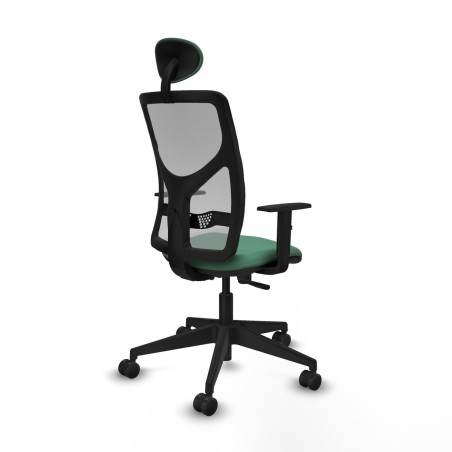 Sedia Ufficio con Poggiatesta Motilla Piqueras y Crespo 1D066N1 Verde