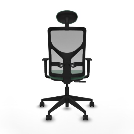 Sedia Ufficio con Poggiatesta Motilla Piqueras y Crespo 1D066N1 Verde