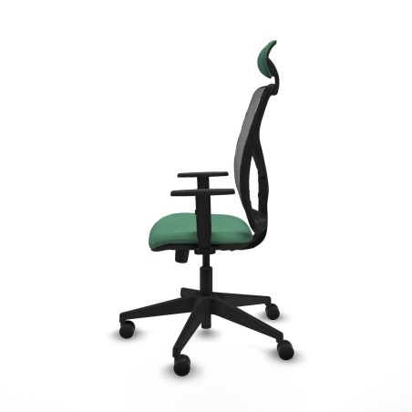 Sedia Ufficio con Poggiatesta Motilla Piqueras y Crespo 1D066N1 Verde